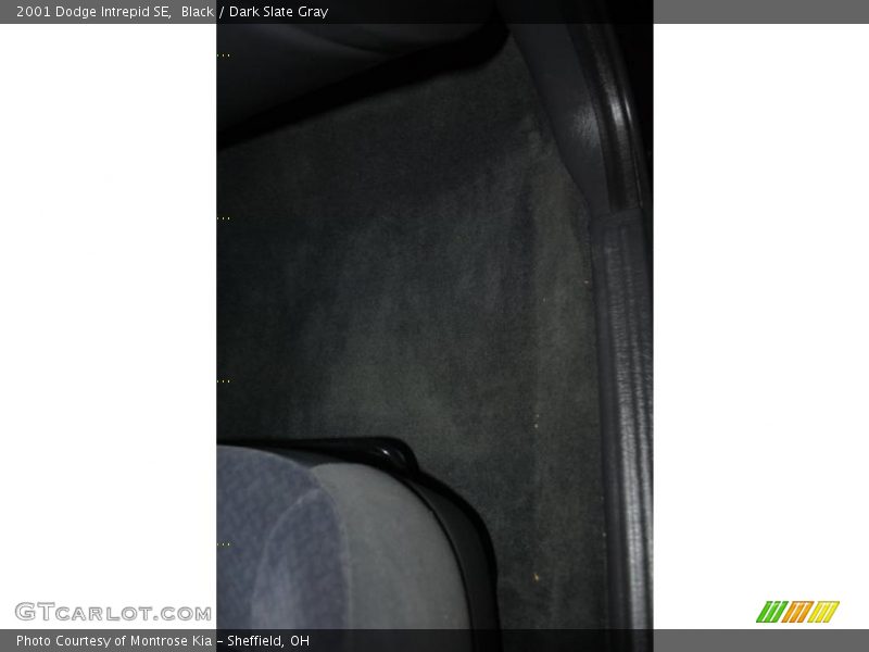 Black / Dark Slate Gray 2001 Dodge Intrepid SE