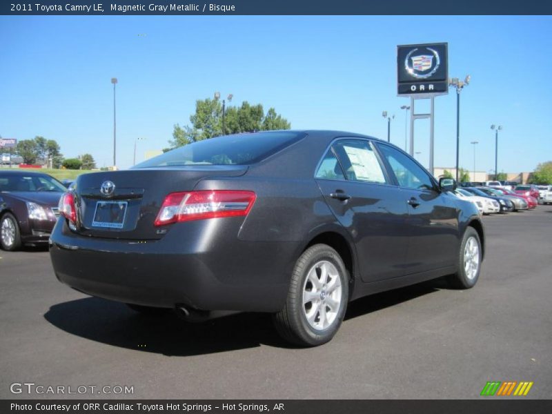 Magnetic Gray Metallic / Bisque 2011 Toyota Camry LE