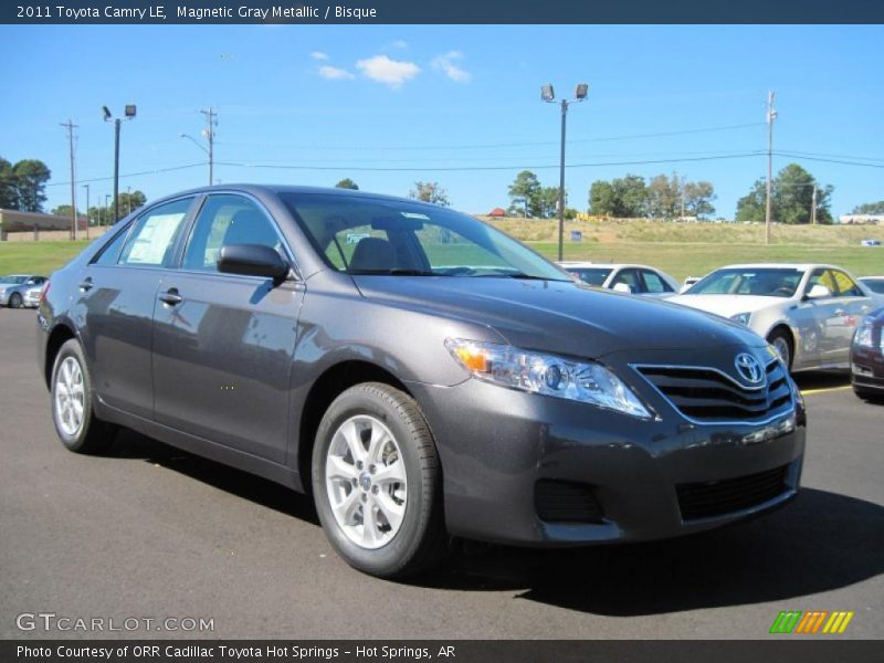 Magnetic Gray Metallic / Bisque 2011 Toyota Camry LE