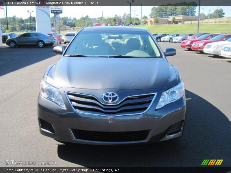 Magnetic Gray Metallic / Bisque 2011 Toyota Camry LE
