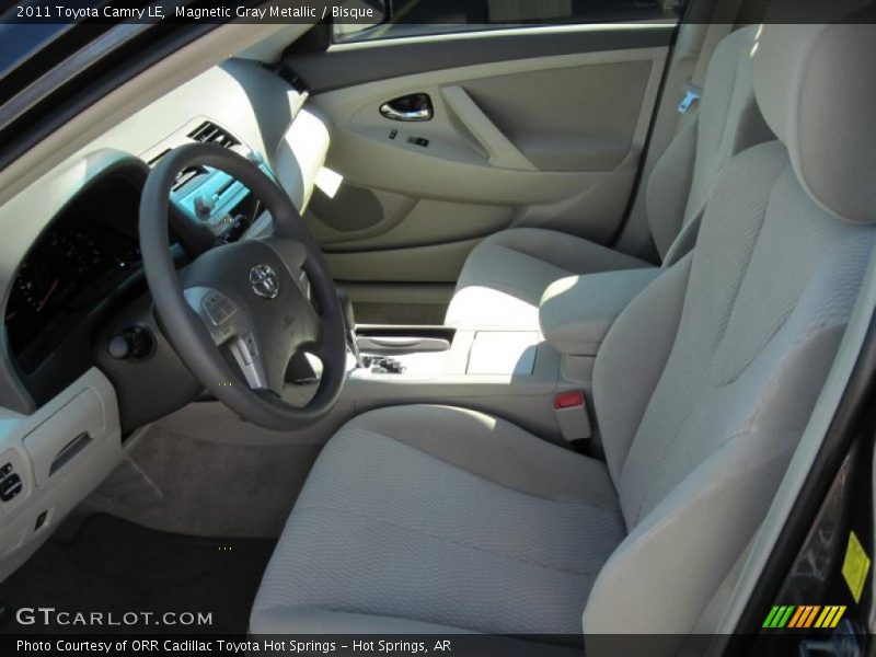 Magnetic Gray Metallic / Bisque 2011 Toyota Camry LE
