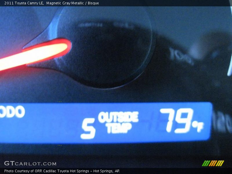 Magnetic Gray Metallic / Bisque 2011 Toyota Camry LE