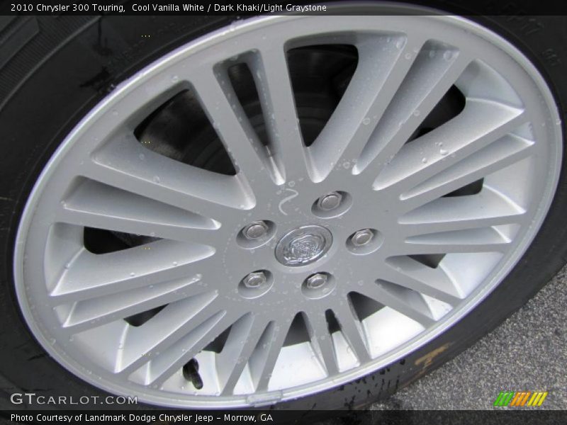 Cool Vanilla White / Dark Khaki/Light Graystone 2010 Chrysler 300 Touring