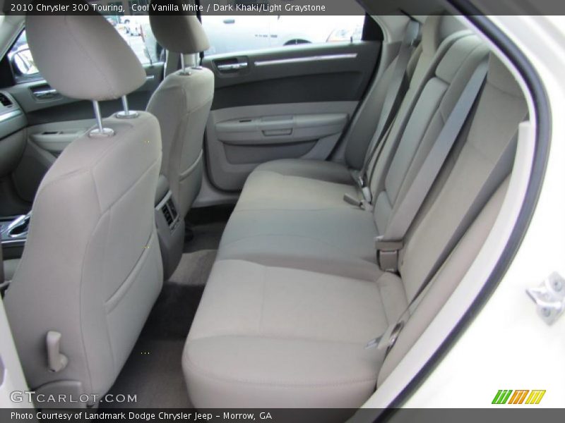 Cool Vanilla White / Dark Khaki/Light Graystone 2010 Chrysler 300 Touring