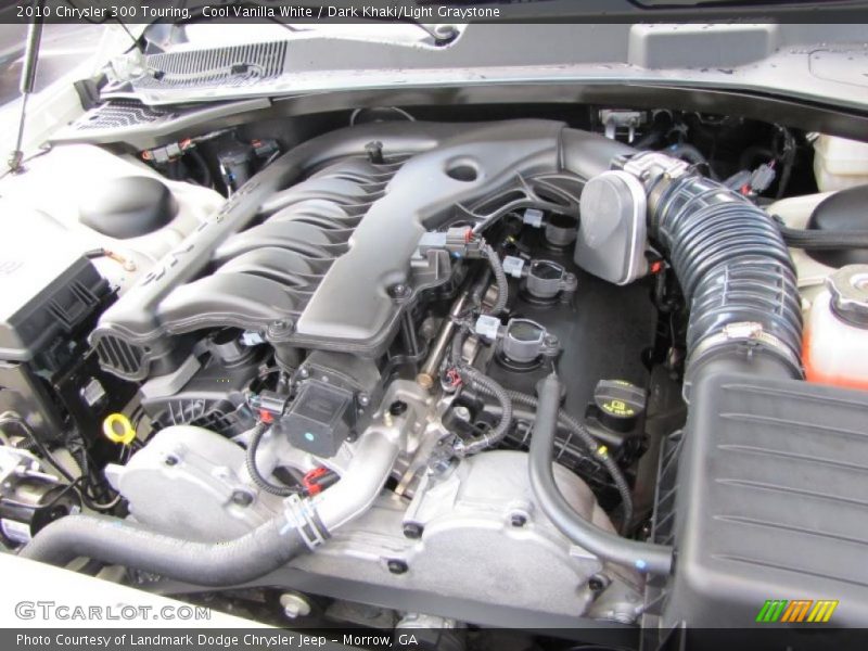 Cool Vanilla White / Dark Khaki/Light Graystone 2010 Chrysler 300 Touring