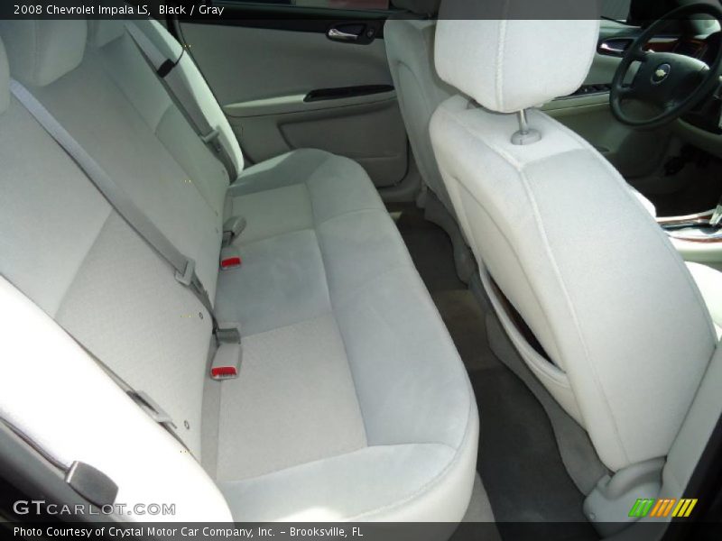 Black / Gray 2008 Chevrolet Impala LS