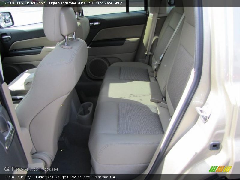 Light Sandstone Metallic / Dark Slate Gray 2010 Jeep Patriot Sport