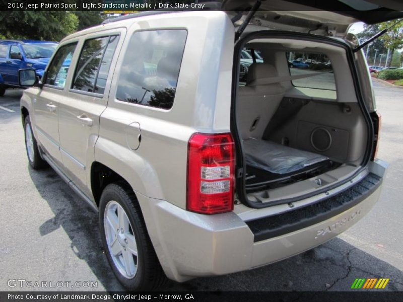 Light Sandstone Metallic / Dark Slate Gray 2010 Jeep Patriot Sport