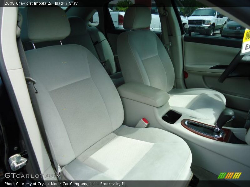 Black / Gray 2008 Chevrolet Impala LS