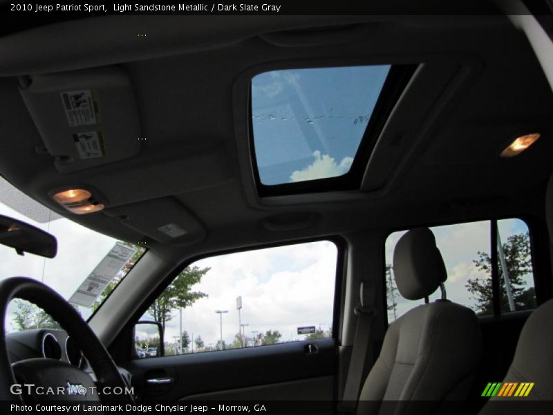 Light Sandstone Metallic / Dark Slate Gray 2010 Jeep Patriot Sport