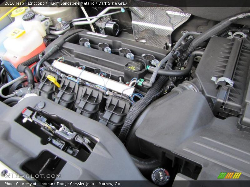Light Sandstone Metallic / Dark Slate Gray 2010 Jeep Patriot Sport