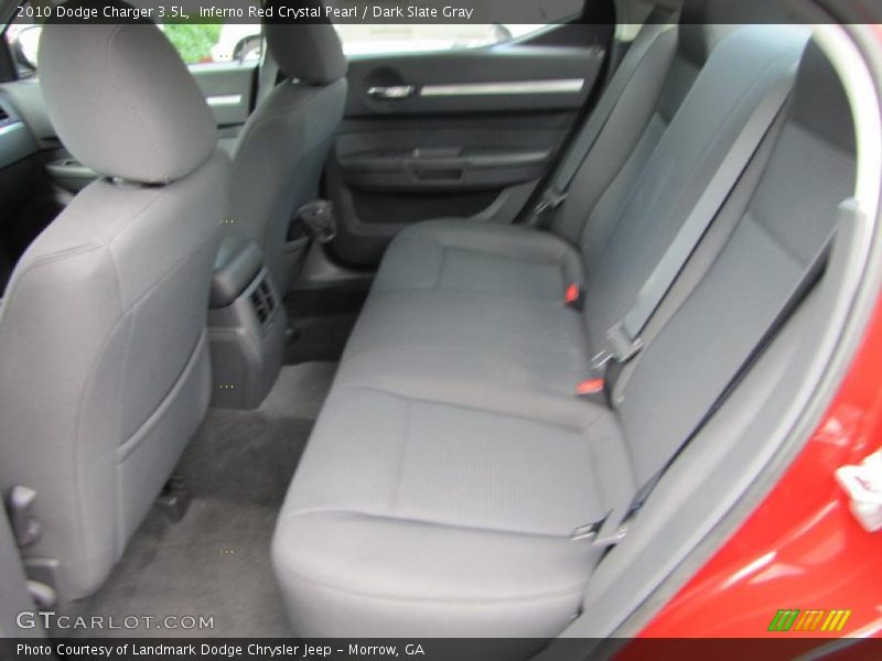 Inferno Red Crystal Pearl / Dark Slate Gray 2010 Dodge Charger 3.5L