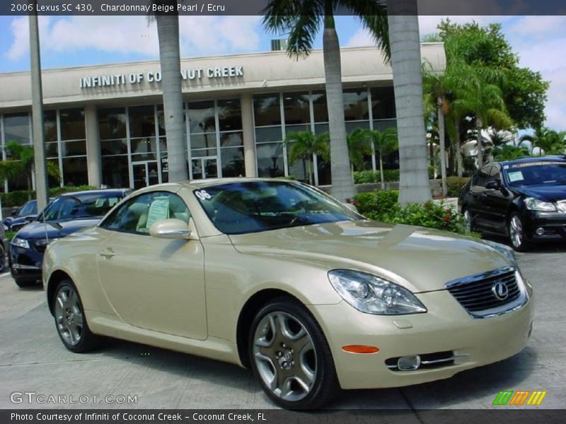 Chardonnay Beige Pearl / Ecru 2006 Lexus SC 430