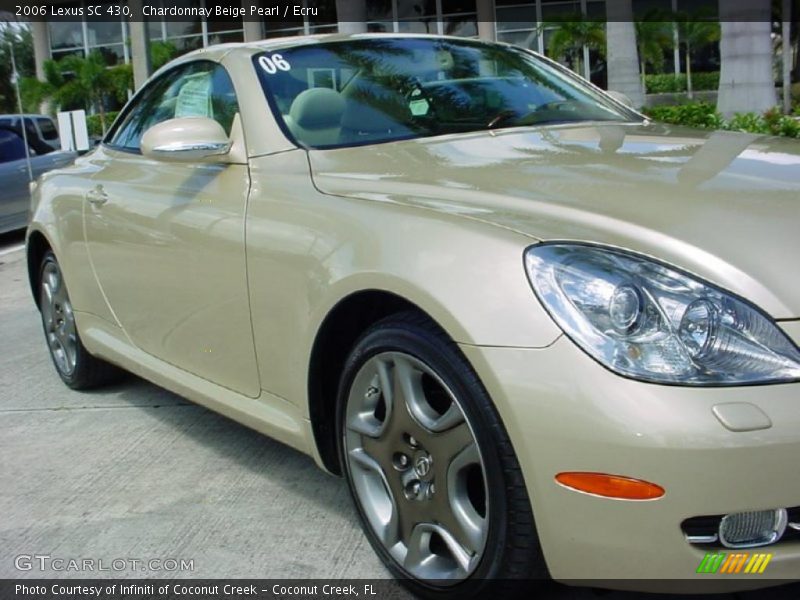Chardonnay Beige Pearl / Ecru 2006 Lexus SC 430