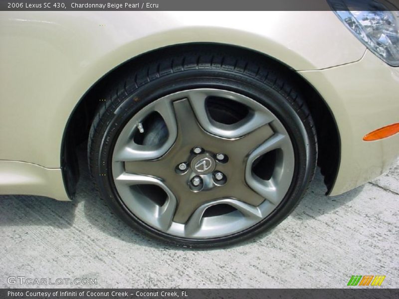 Chardonnay Beige Pearl / Ecru 2006 Lexus SC 430