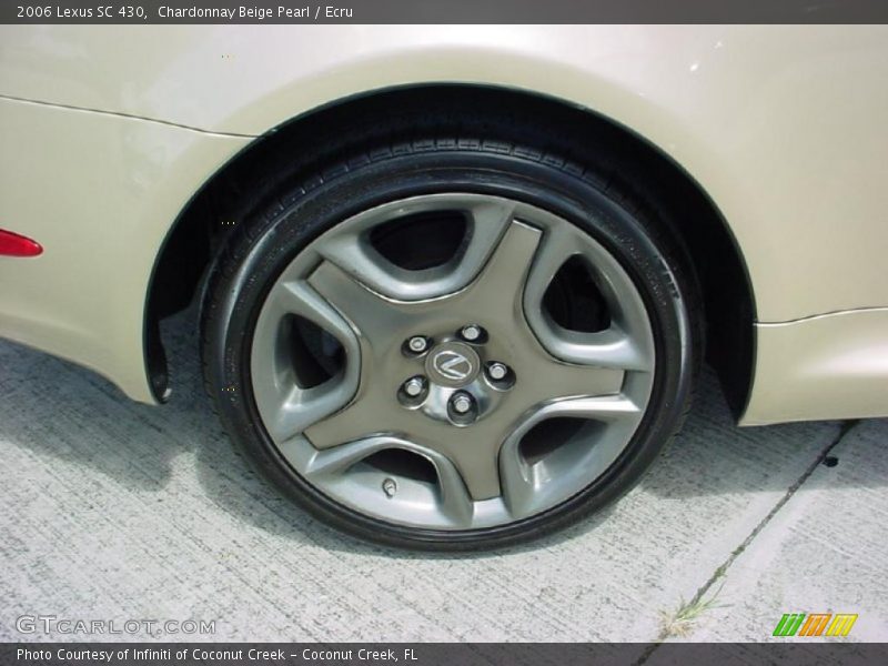 Chardonnay Beige Pearl / Ecru 2006 Lexus SC 430