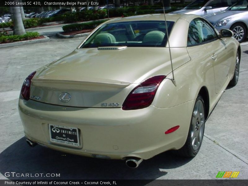 Chardonnay Beige Pearl / Ecru 2006 Lexus SC 430