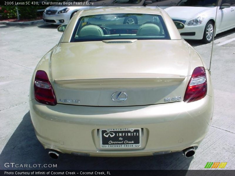 Chardonnay Beige Pearl / Ecru 2006 Lexus SC 430