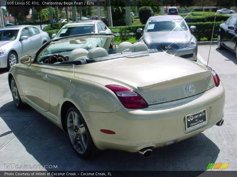 Chardonnay Beige Pearl / Ecru 2006 Lexus SC 430