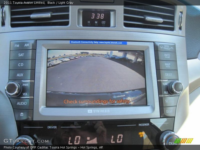 Black / Light Gray 2011 Toyota Avalon Limited