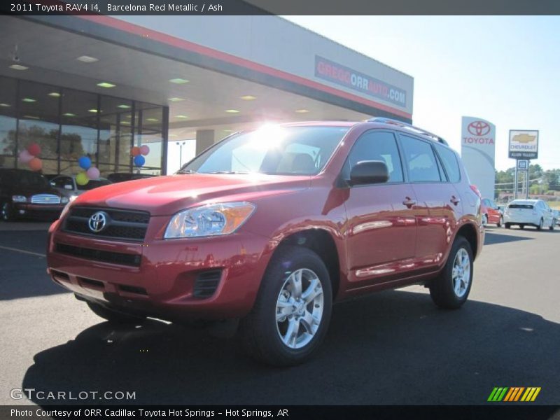 Barcelona Red Metallic / Ash 2011 Toyota RAV4 I4