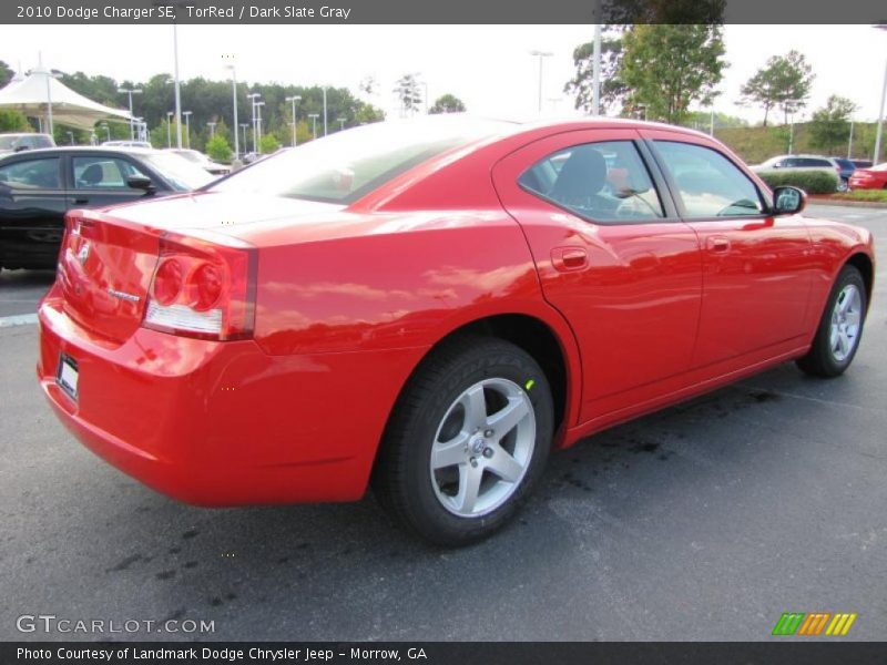 TorRed / Dark Slate Gray 2010 Dodge Charger SE