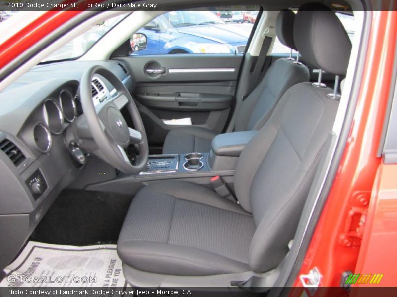 TorRed / Dark Slate Gray 2010 Dodge Charger SE