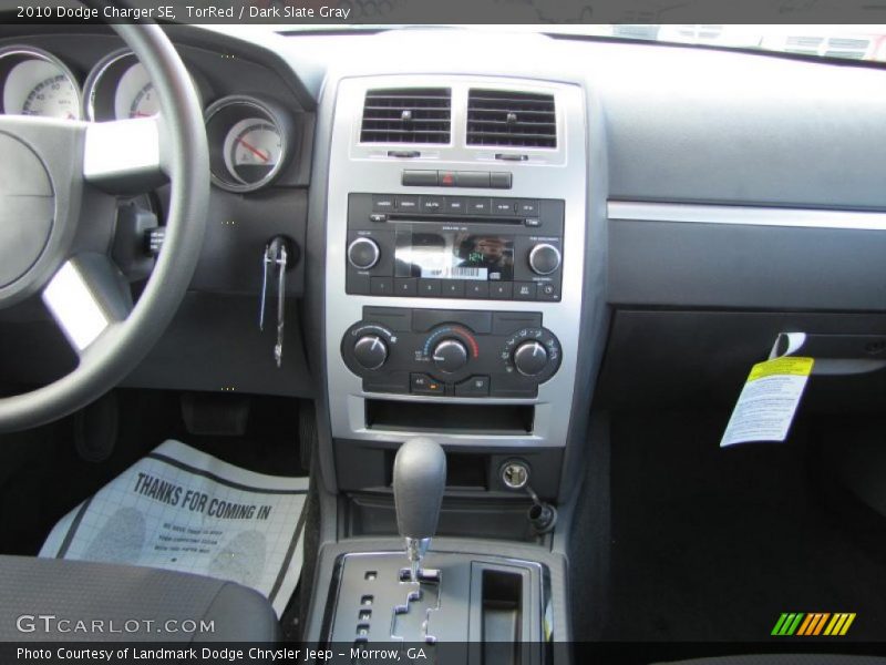TorRed / Dark Slate Gray 2010 Dodge Charger SE