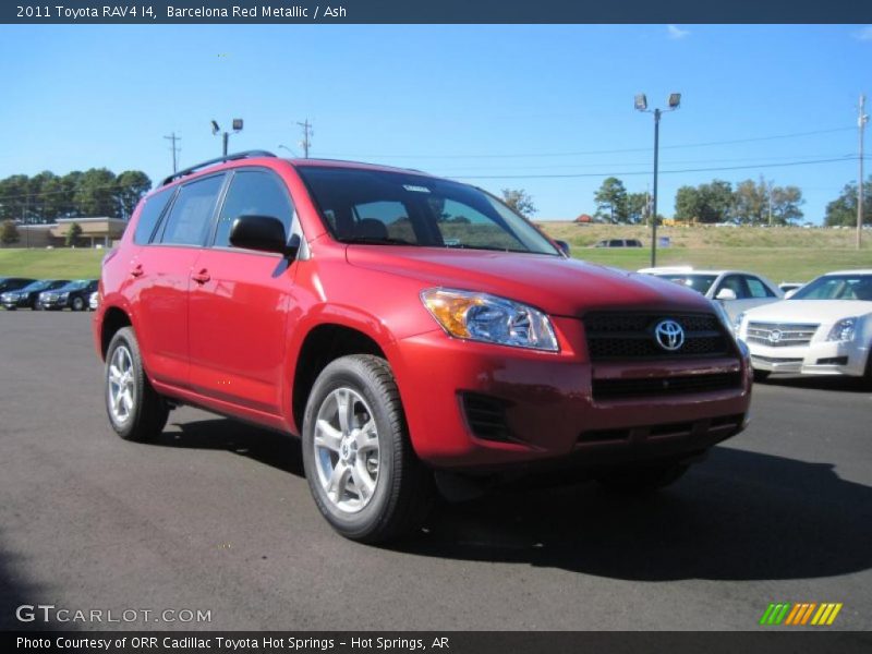 Barcelona Red Metallic / Ash 2011 Toyota RAV4 I4