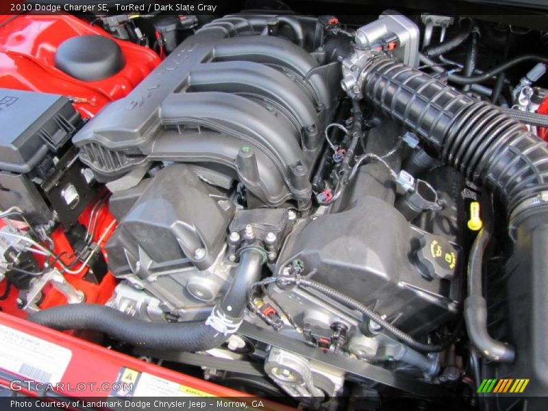 TorRed / Dark Slate Gray 2010 Dodge Charger SE