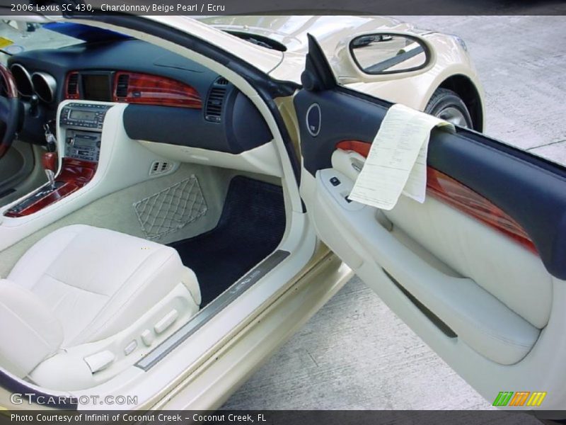 Chardonnay Beige Pearl / Ecru 2006 Lexus SC 430