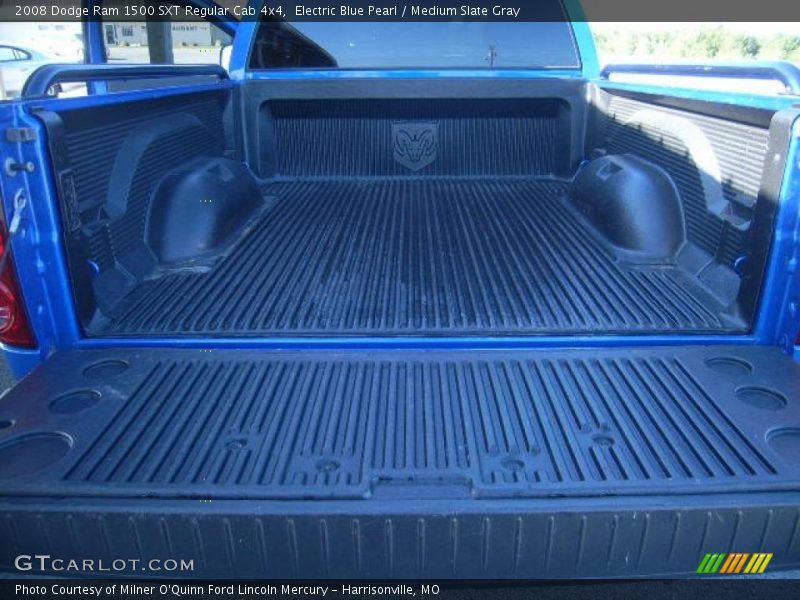 Electric Blue Pearl / Medium Slate Gray 2008 Dodge Ram 1500 SXT Regular Cab 4x4