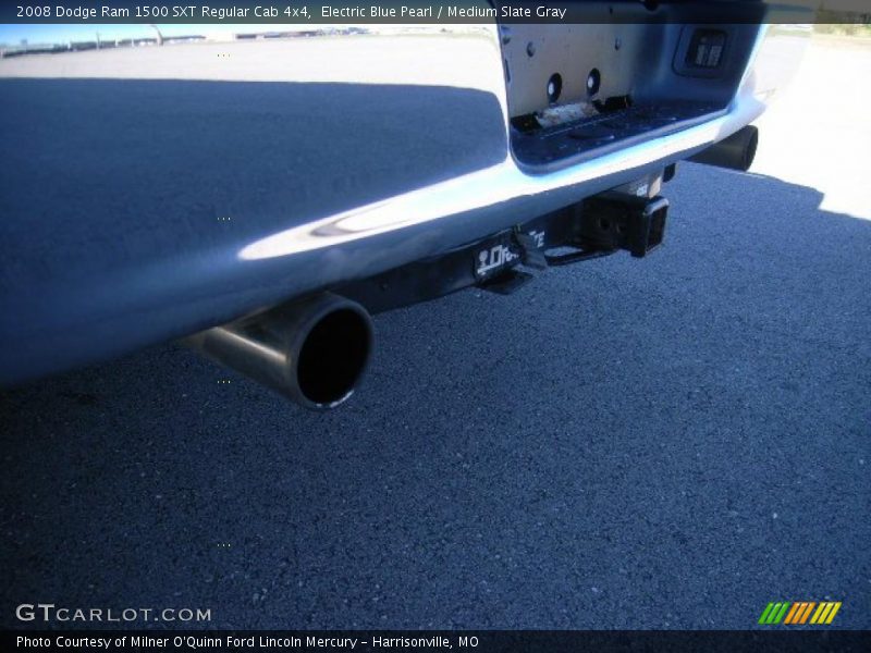 Electric Blue Pearl / Medium Slate Gray 2008 Dodge Ram 1500 SXT Regular Cab 4x4