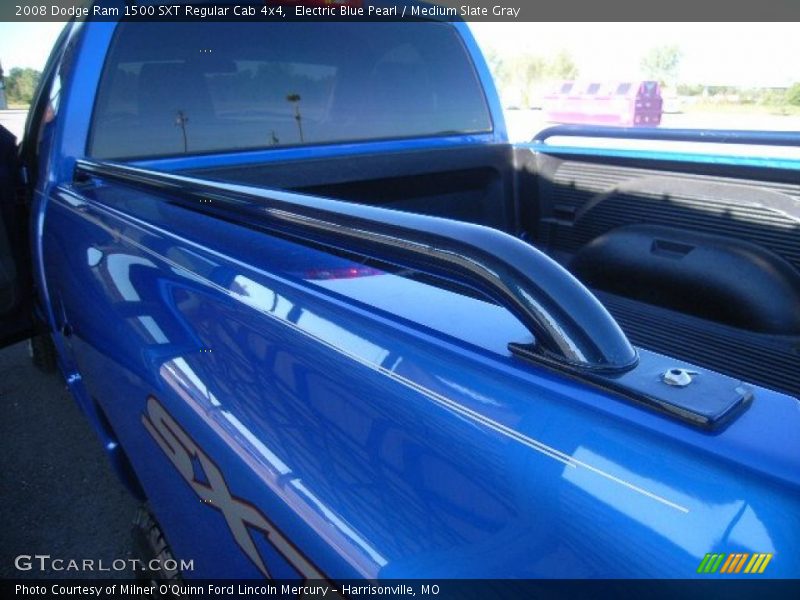 Electric Blue Pearl / Medium Slate Gray 2008 Dodge Ram 1500 SXT Regular Cab 4x4