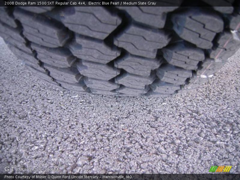Electric Blue Pearl / Medium Slate Gray 2008 Dodge Ram 1500 SXT Regular Cab 4x4