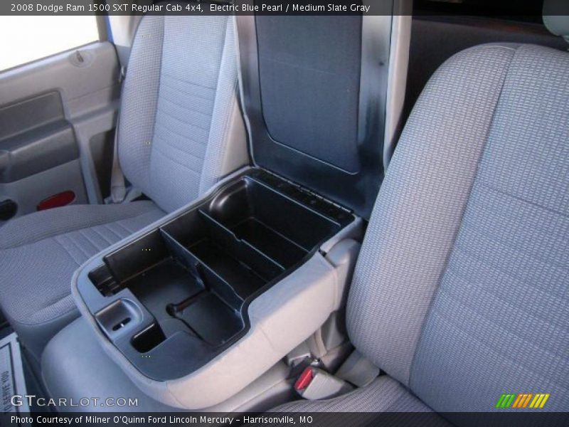Electric Blue Pearl / Medium Slate Gray 2008 Dodge Ram 1500 SXT Regular Cab 4x4