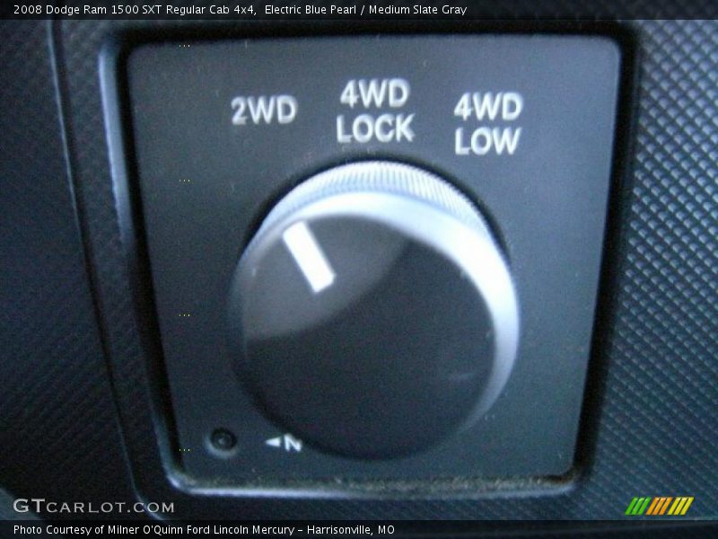 Electric Blue Pearl / Medium Slate Gray 2008 Dodge Ram 1500 SXT Regular Cab 4x4