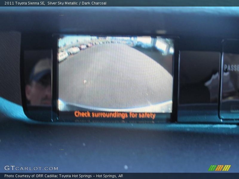 Silver Sky Metallic / Dark Charcoal 2011 Toyota Sienna SE