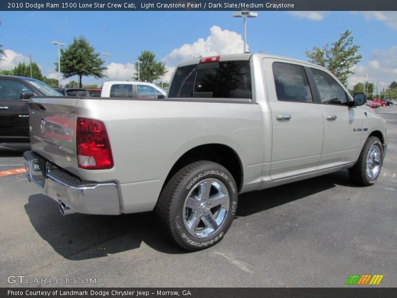 Light Graystone Pearl / Dark Slate/Medium Graystone 2010 Dodge Ram 1500 Lone Star Crew Cab