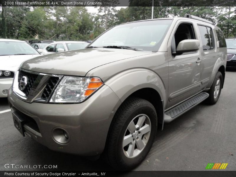 Desert Stone / Graphite 2008 Nissan Pathfinder SE 4x4