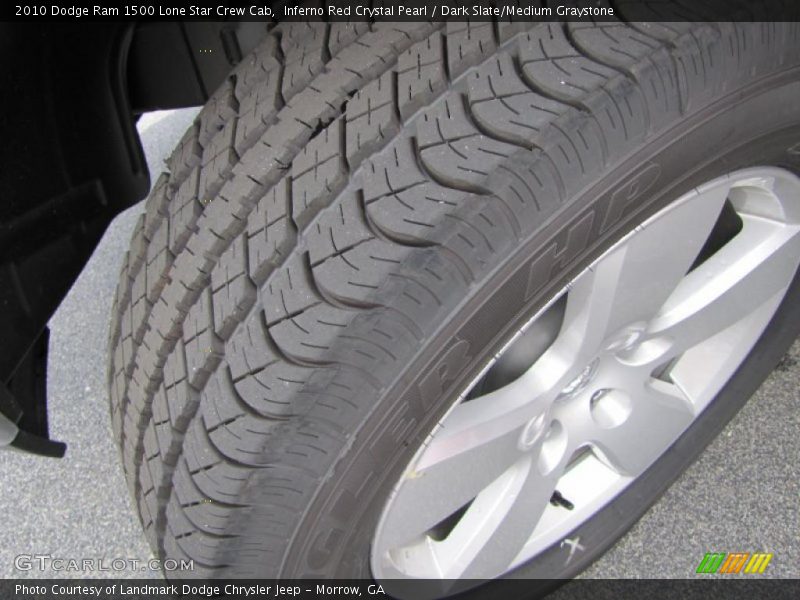 Inferno Red Crystal Pearl / Dark Slate/Medium Graystone 2010 Dodge Ram 1500 Lone Star Crew Cab