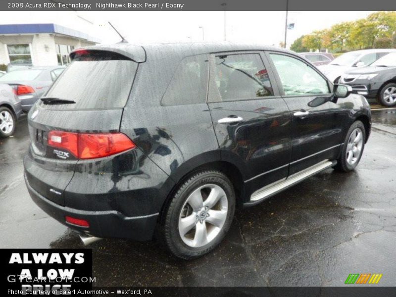 Nighthawk Black Pearl / Ebony 2008 Acura RDX Technology