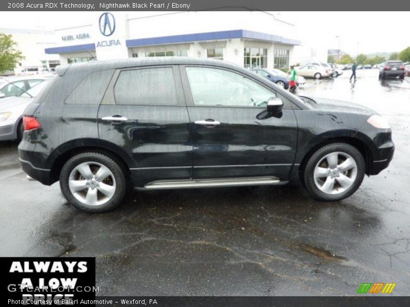 Nighthawk Black Pearl / Ebony 2008 Acura RDX Technology