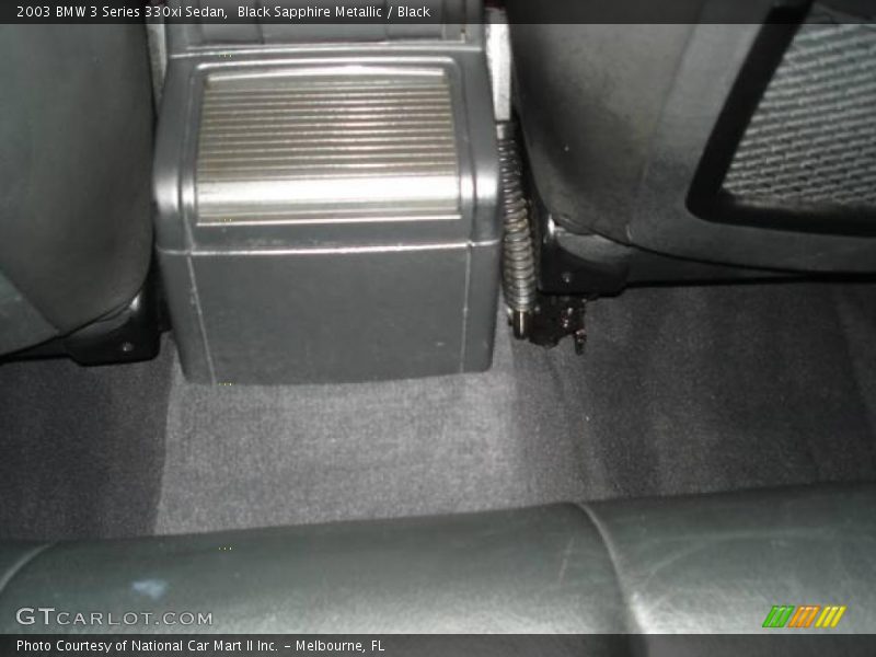 Black Sapphire Metallic / Black 2003 BMW 3 Series 330xi Sedan