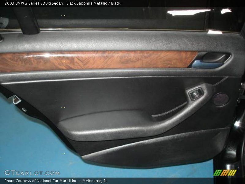 Black Sapphire Metallic / Black 2003 BMW 3 Series 330xi Sedan