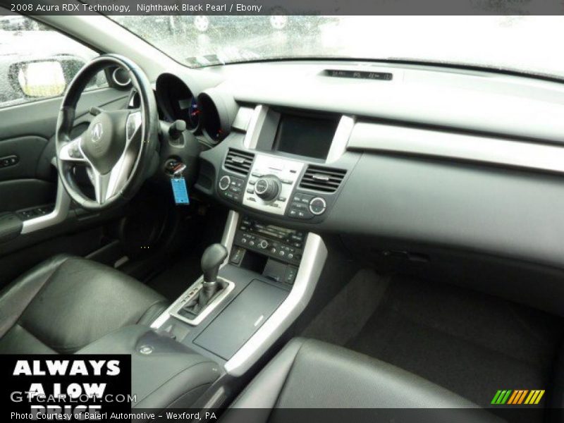 Nighthawk Black Pearl / Ebony 2008 Acura RDX Technology