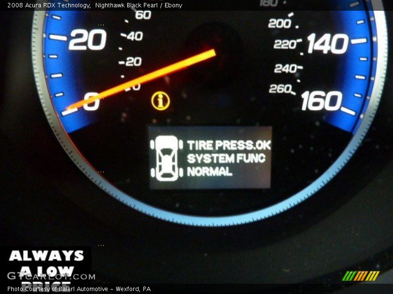 Nighthawk Black Pearl / Ebony 2008 Acura RDX Technology