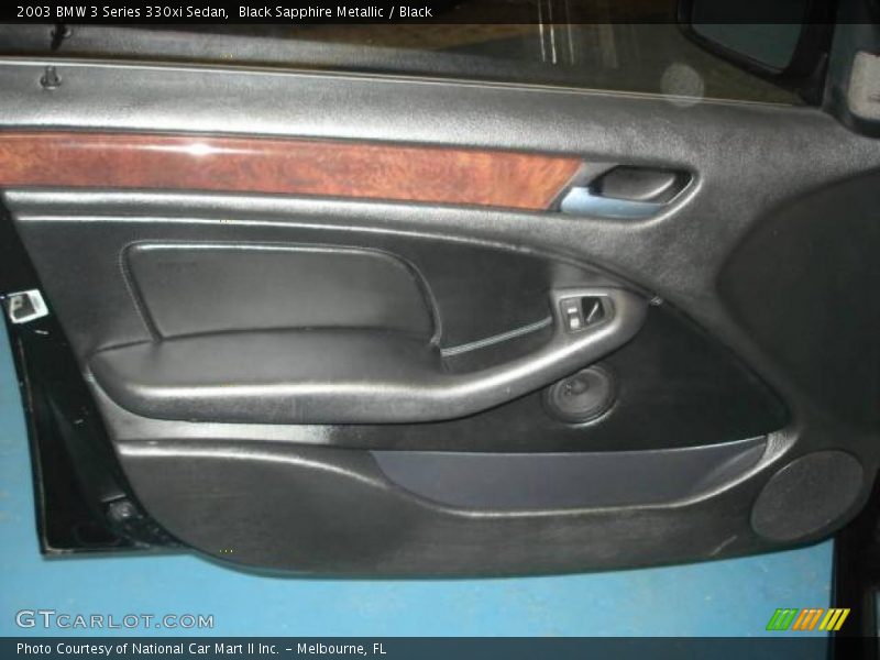 Black Sapphire Metallic / Black 2003 BMW 3 Series 330xi Sedan