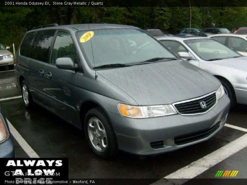 Stone Gray Metallic / Quartz 2001 Honda Odyssey EX