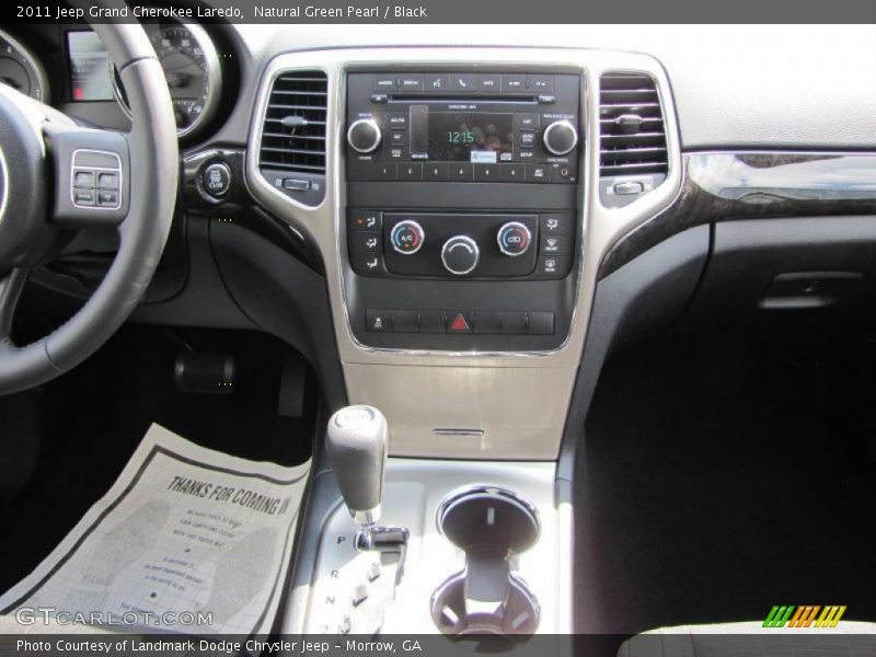 Natural Green Pearl / Black 2011 Jeep Grand Cherokee Laredo